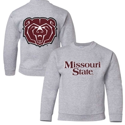 Original Bearwear Missouri State Youth Crewneck