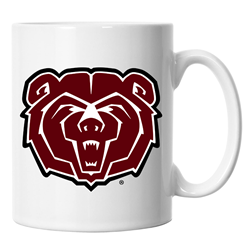 Jenkins Bear Head White Mug