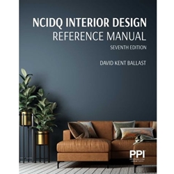 PPI NCIDQ INT DESIGN REF MANUAL (NO CUSTOMER DISCOUNTS)