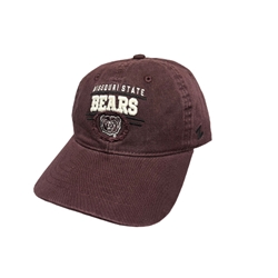 Zephyr Missouri State Bears Bear Head Maroon Adjustable Cap