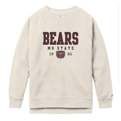 League Bears Mo State Bear Head 1905 Crewneck