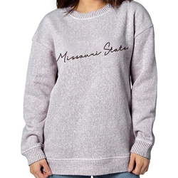 Chicka-D Missouri State Ladies Ash Crewneck