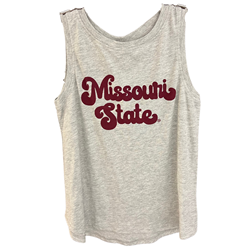 Chicka-d Missouri State Ladies Gray Tank