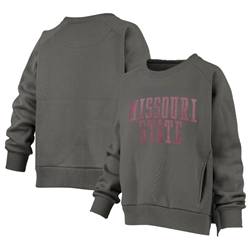 Pressbox Missouri State Ladies Grey Crewneck