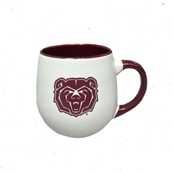 Bear Head 18oz White Mug