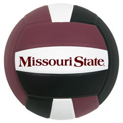 Baden Missouri State Bear Head Multicolored Volleyball