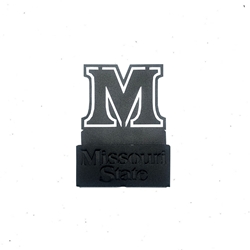 Ironworks "M" Missouri State Business Card Holder