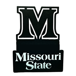 Ironworks "M" Missouri State Business Card Holder