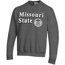 Champion Missouri State Seal Gray Crewneck