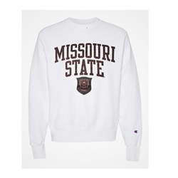 Champion Missouri State White Crewneck