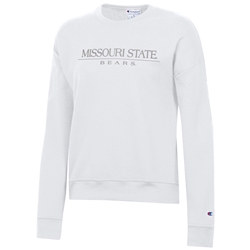 Champion Missouri State Bears White Crewneck