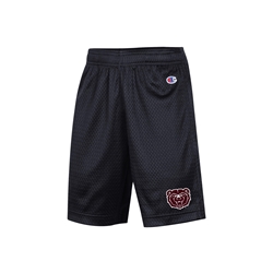 Champion Bear Head Youth Black Shorts