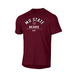 Under Armour MO State Bear Head Bears Springfield, MO Maroon Short Sleeve