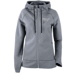 Columbia Ladies Full Zip Gray Hoodie