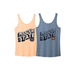 CI Sport Missouri State Bear Head Ladies Tank Top