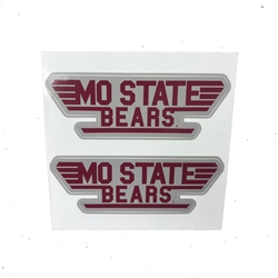 SDS Design Top Gun MO State Bears 5" Sticker Pack