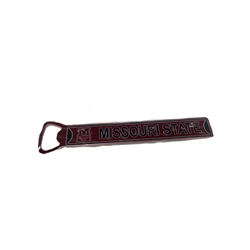 Authentic Street Signs "M" Missouri State Maroon Bottle Opener