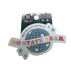 SDS Design Best Believe I'm Still A MO State Bear Disoc Ball Sticker