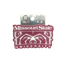 SDS Missouri State University Bear Eyes 3.5" Sticker