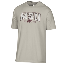 Gear Missouri State University MSU Established 1905 Cream Tee