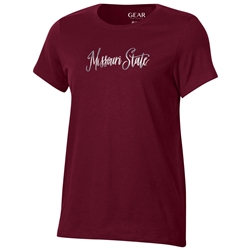 Gear Missouri State Ladies Maroon Tee