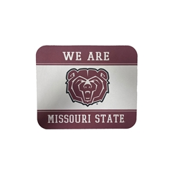 Jardine We Are Missouri State Bear Head Maroon & White Mouse Pad