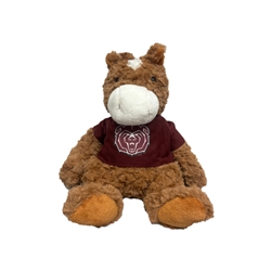 Mascot Factory Cuddle Buddy Horse Brown Plushie