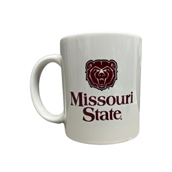 Bear Head Missouri State White 11oz Mug