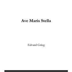 AVE MARIS STELLA (15/4019R) *SATB