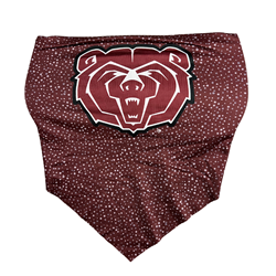 Zoozats Bear Head Ladies Maroon Tie Back Top