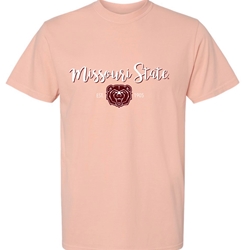 Original BearWear Missouri State Bear Friends Peach Tee