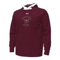 Under Armour Missouri Bear Head State Maroon Hoodie