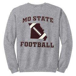 Original Bearwear Mo State Football Crewneck