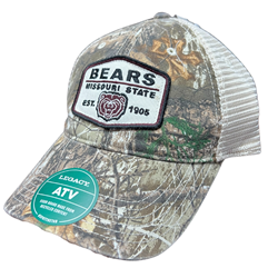 Legacy Bears Missouri State EST 1905 Bear Head Camo Hat