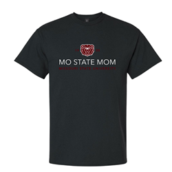 Original Mo State Mom Black Tee