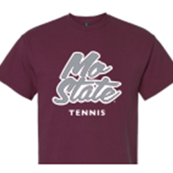 Original Bearwear Mo State Tennis Maroon Short Sleeve Shirt