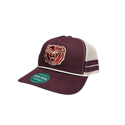 Legacy MSU Bear Head Maroon Cap