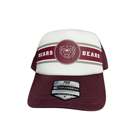 Colosseum Bears Maroon and White Hat