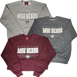 Original Bearwear MSU Bears Crew Neck Sweatshirt