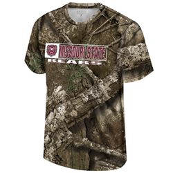 Colosseum Bear Head Missouri State Bears Camouflage Tee