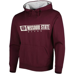 Colosseum Missouri State Bears Hoodie Maroon