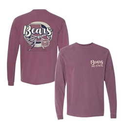 Original Bearwear Bears MO State Women's Maroon Long Sleeve Shirt