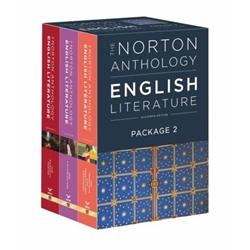 NORT ANTHOLOGY ENGLISH LIT D,E,F