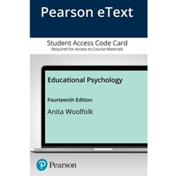 EDUCATIONAL PSYCHOLOGY ETEXT ACCESS