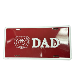 Spirit License Plate Dad