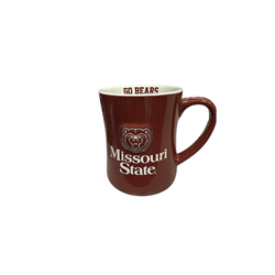 RSFJ Bear Head Missouri State Go Bears Maroon Mug