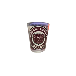 JEI Missouri State Bears Bear Head Shot Glass