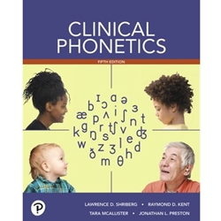 CLINICAL PHONETICS BUNDLE- PRINT + ACCESS CARD