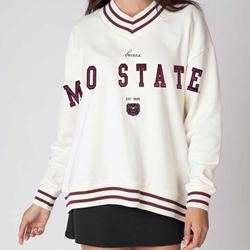 Chicka-d Bears Mo State Est 1905 V-Neck Crewneck
