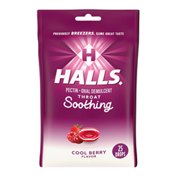 Halls Throat Soothing 25 Pack